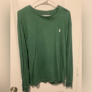 Green Long Sleeve Ralph Lauren Shirt